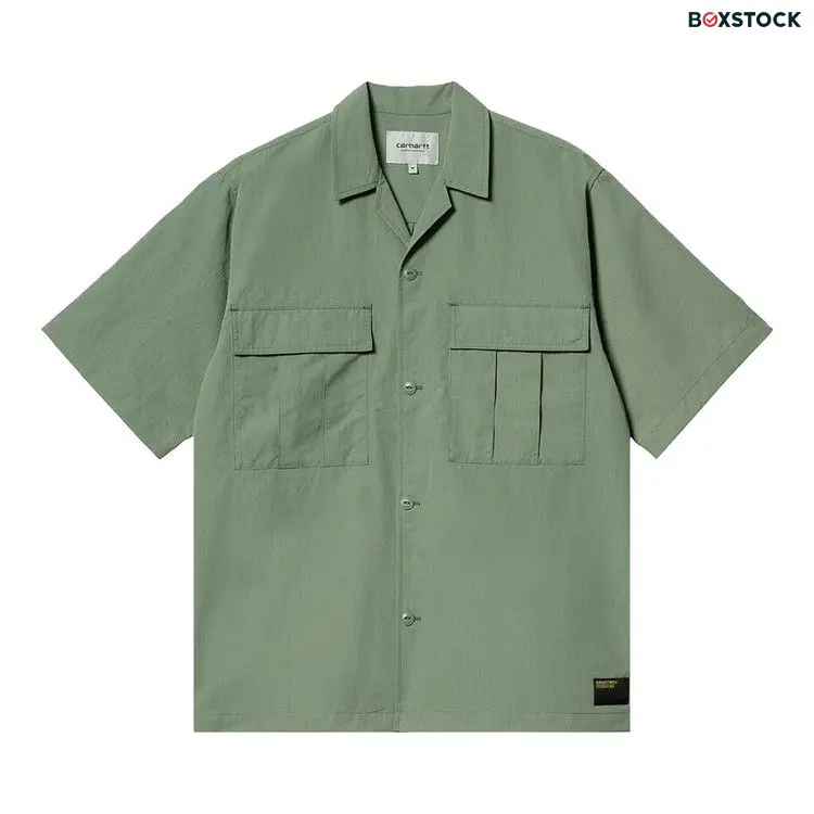Carhartt WIP Evers Shirt 'Park' Green Spring/Summer 2024