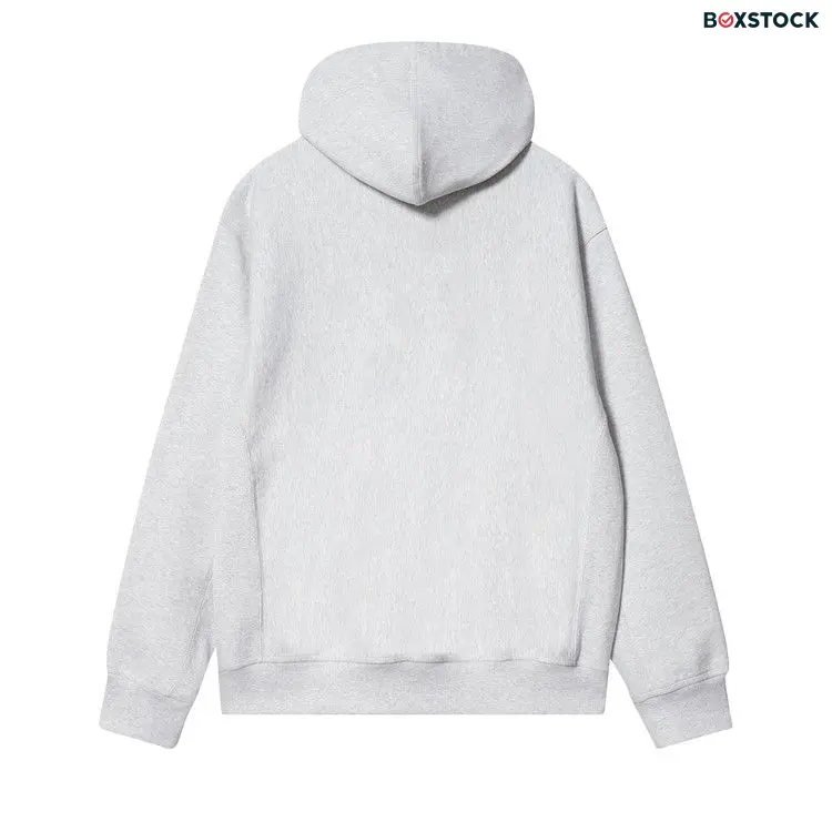 Carhartt WIP Hooded American Script Sweatshirt 'Grey' Fall/Winter 2022