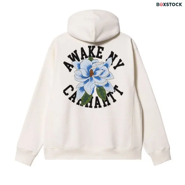 Carhartt WIP x Awake NY Hooded Sweatshirt 'Wax' Cream Spring/Summer 2023