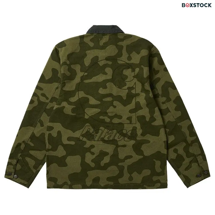 Carhartt WIP x Palace Michigan Coat 'Dollar Green Camo' Fall/Winter 2023