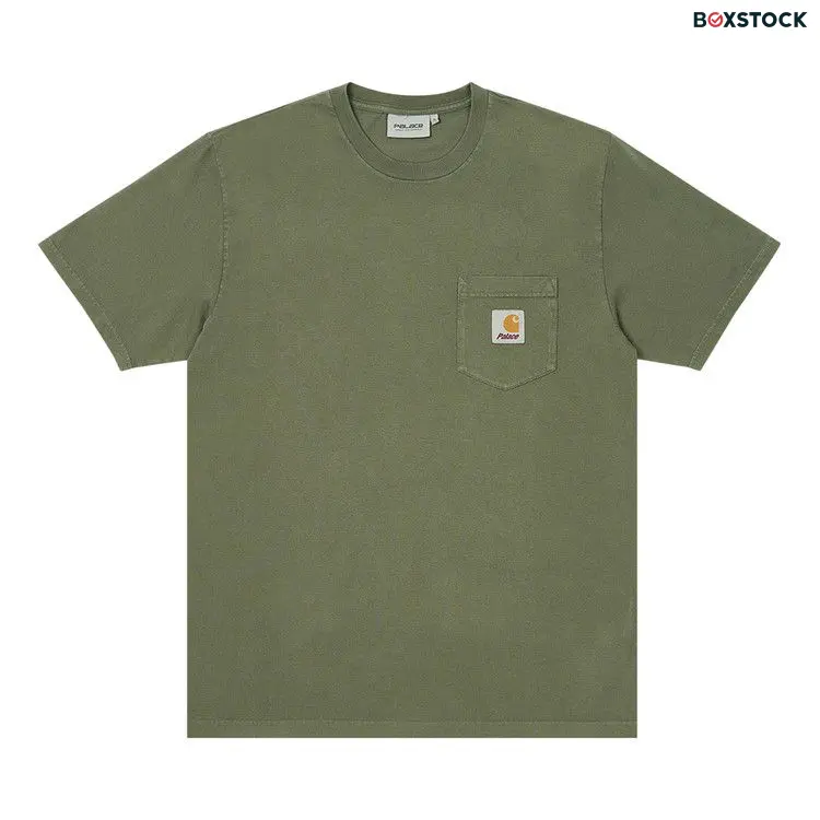 Carhartt WIP x Palace Short-Sleeve Pocket T-Shirt 'Dollar Green' Fall/Winter 2023
