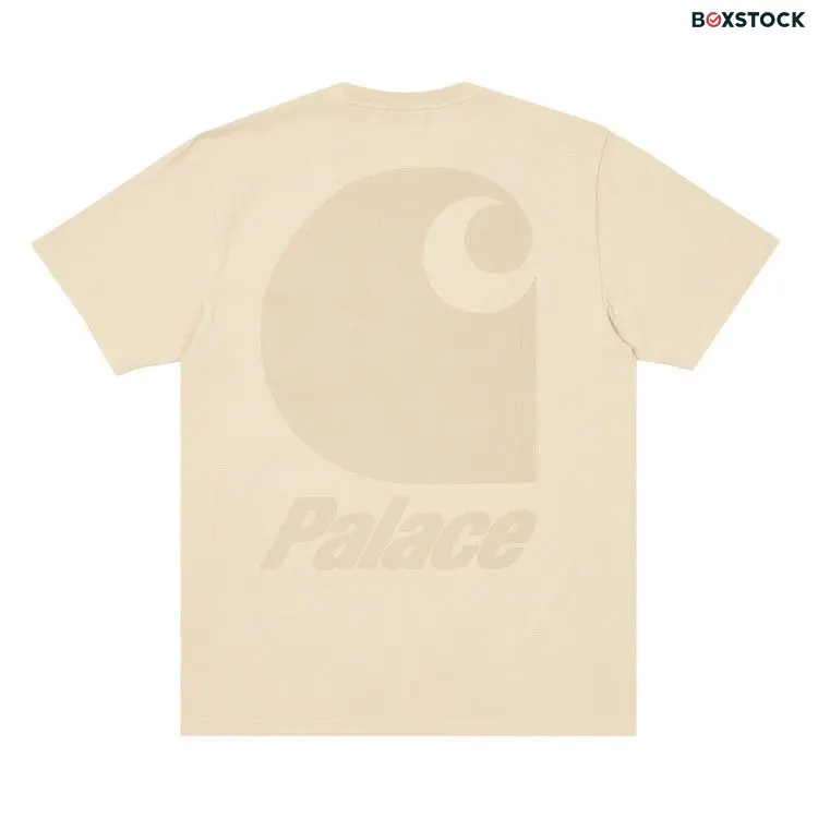 Carhartt WIP x Palace Short-Sleeve Pocket T-Shirt 'Palace Wax' Tan Fall/Winter 2023