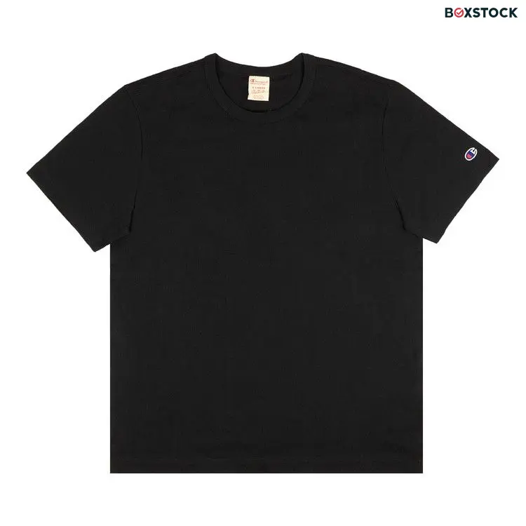 Champion Embroidered Logo Short-Sleeve T-Shirt 'Black'