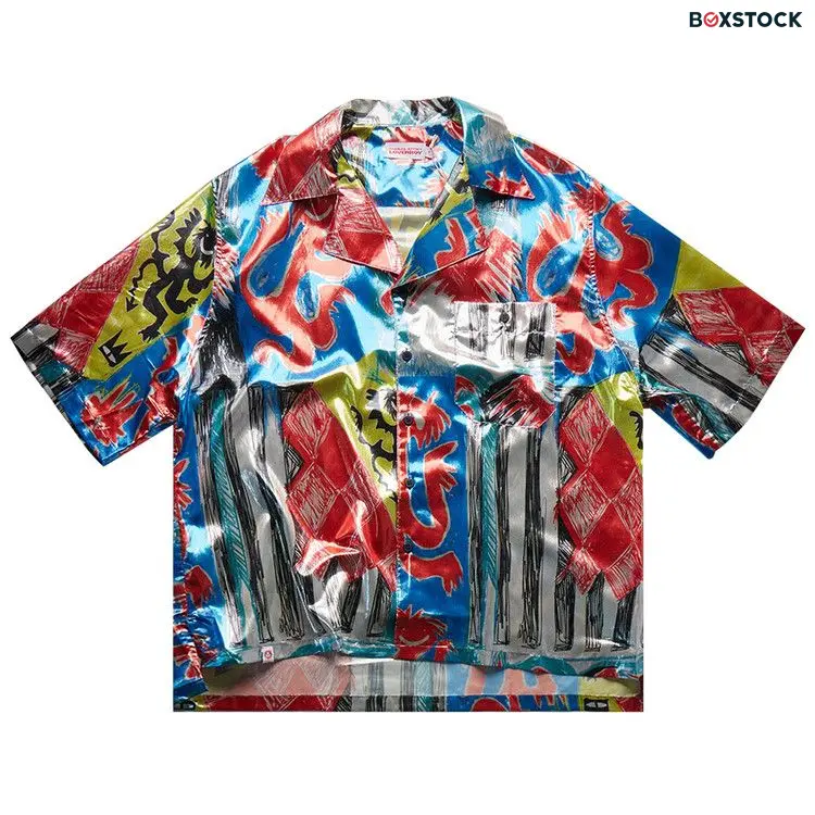 Charles Jeffrey Loverboy Hawaiian Shirt 'Multicolor' Multi-Color Spring/Summer 2024