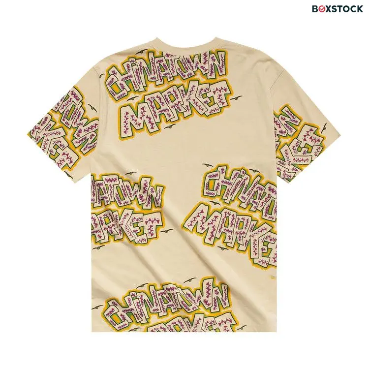 Chinatown Market Creature Tee 'Bone' Grey Spring/Summer 2021