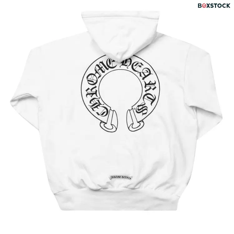 Chrome Hearts Floral Cross Zip Hoodie 'White'