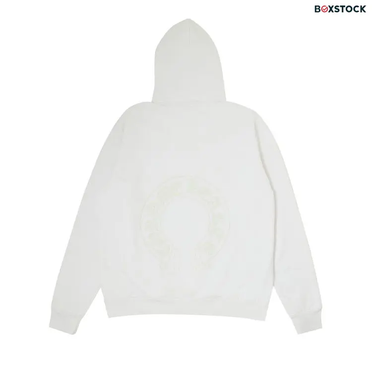 Chrome Hearts Glow In The Dark Hoodie 'White/Green'
