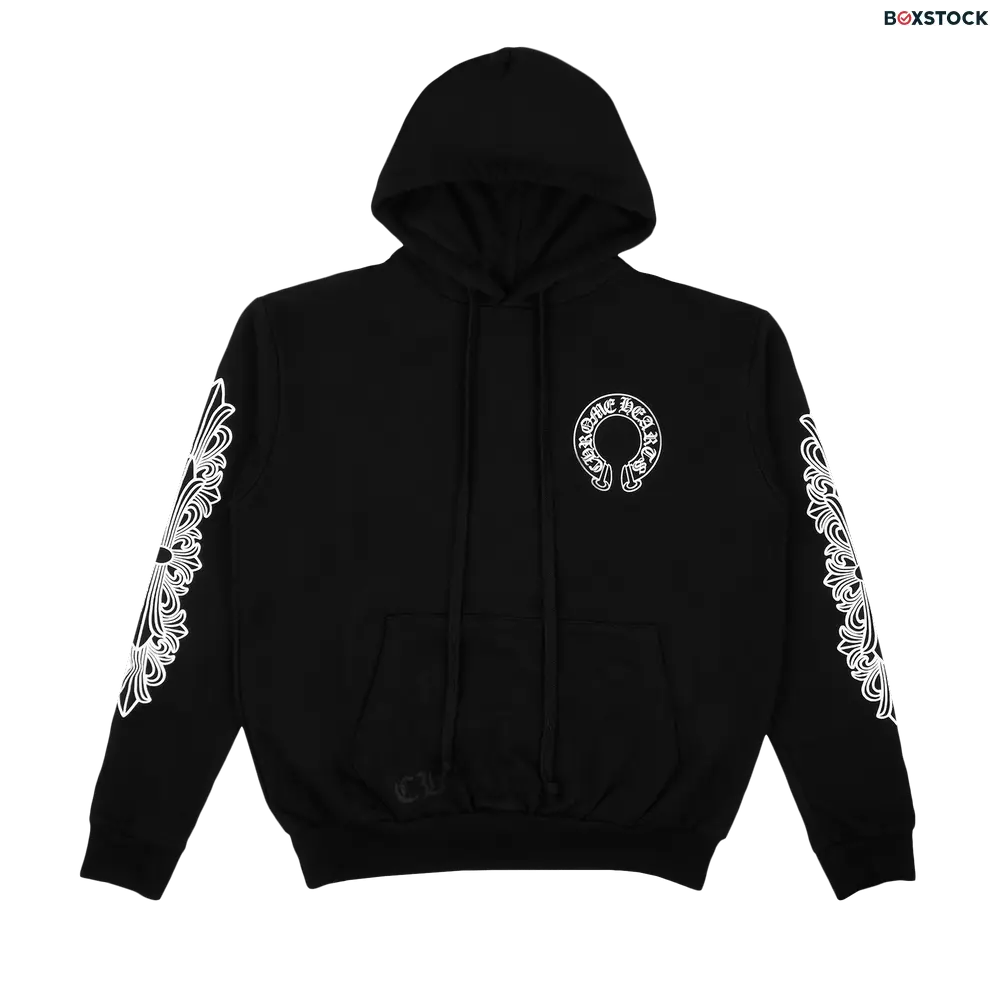Chrome Hearts Horseshoe Hoodie 'Black'
