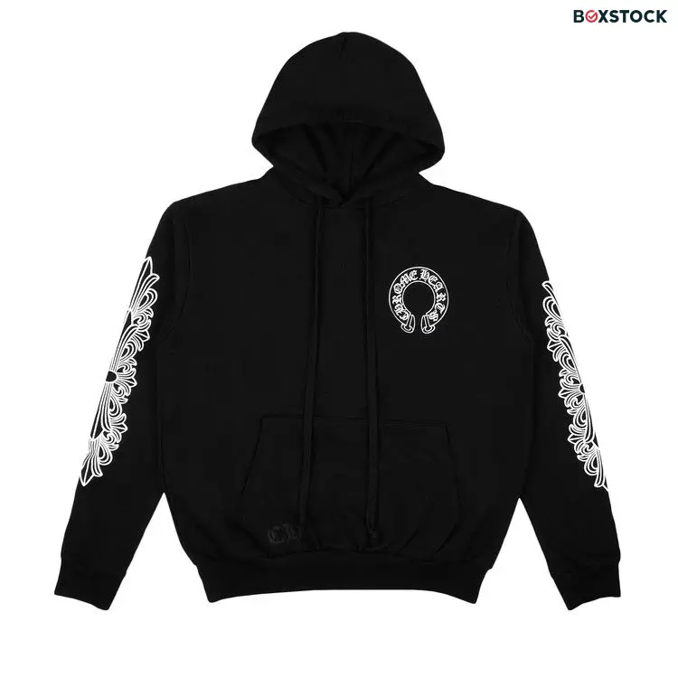 Chrome Hearts Horseshoe Hoodie 'Black'