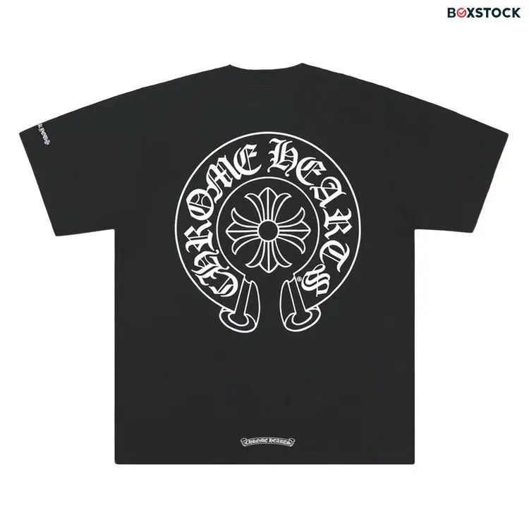 Chrome Hearts Horseshoe Logo Pocket T-Shirt 'Black'