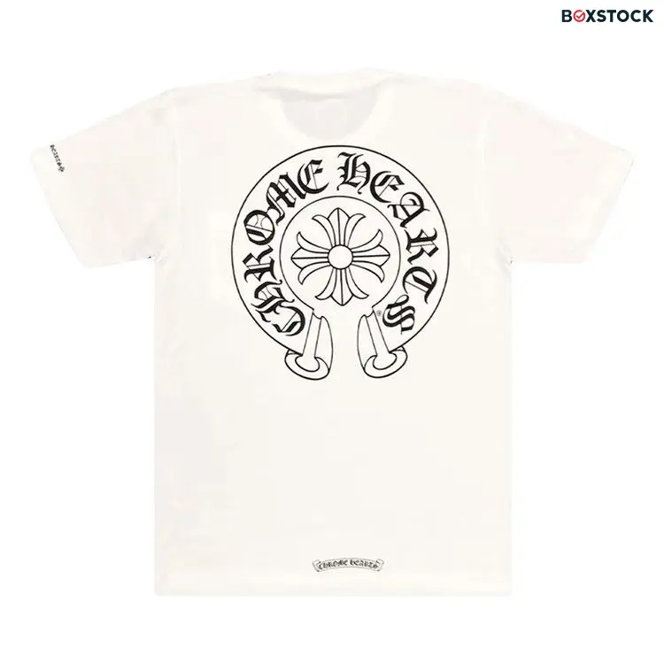 Chrome Hearts Horseshoe Logo Pocket T-Shirt 'White' 1383-100000103HLPTS-WHIT