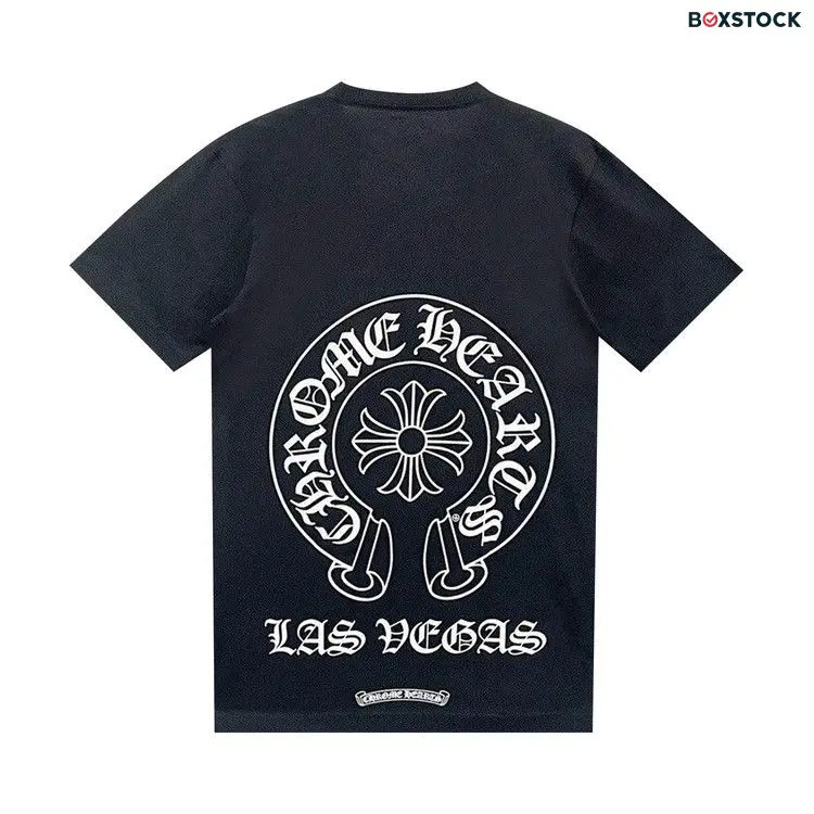 Chrome Hearts Las Vegas Exclusive Horseshoe Logo Pocket T-Shirt 'Black'