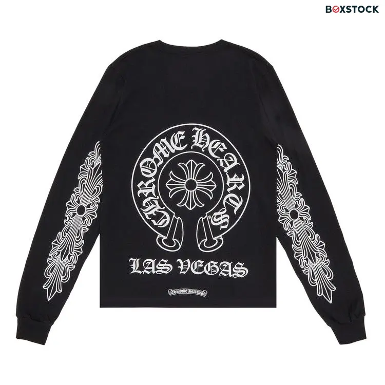 Chrome Hearts Las Vegas Exclusive Long-Sleeve T-Shirt 'Black'