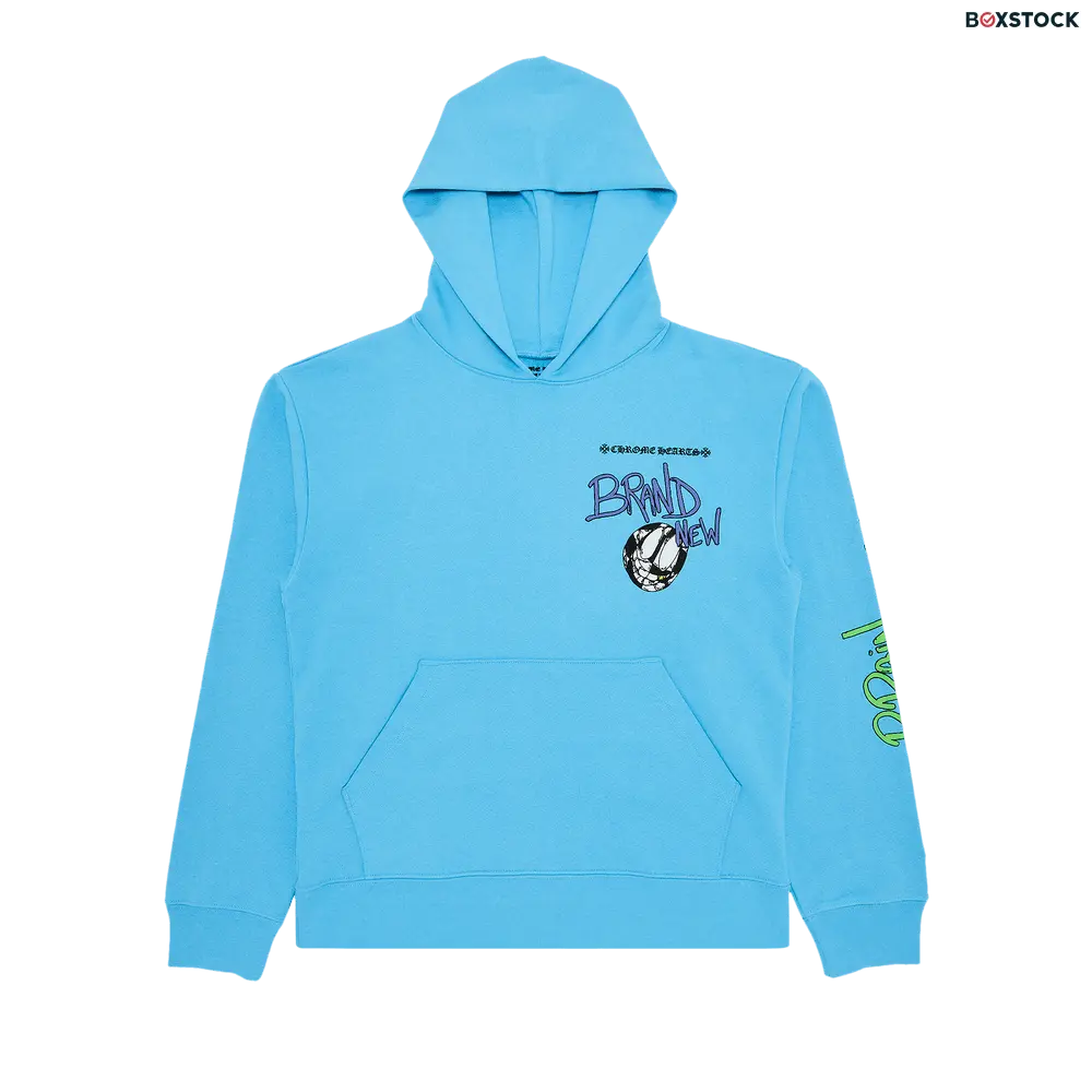 Chrome Hearts Matty Boy Brain Hoodie 'Blue'