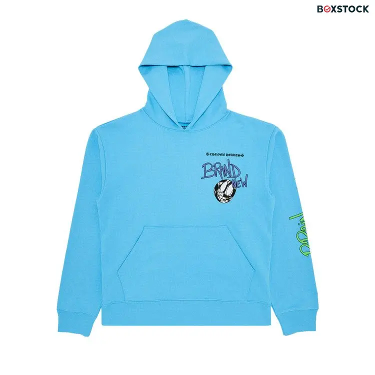 Chrome Hearts Matty Boy Brain Hoodie 'Blue'