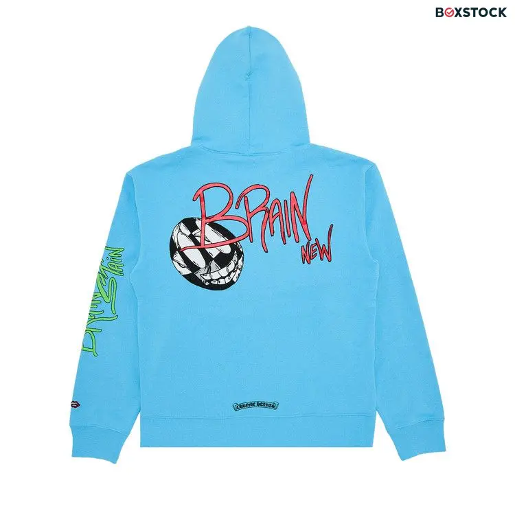 Chrome Hearts Matty Boy Brain Hoodie 'Blue'