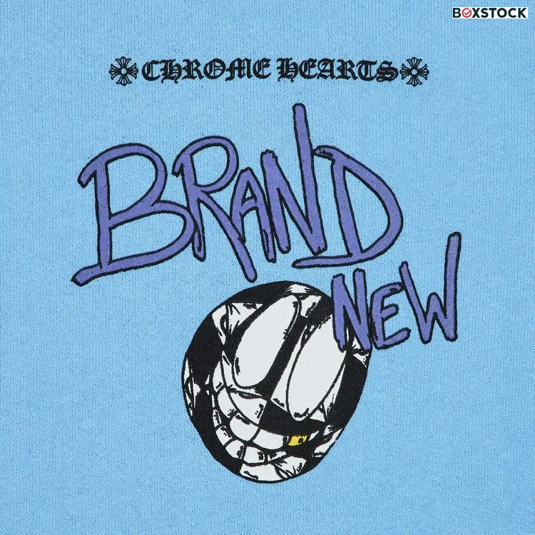 Chrome Hearts Matty Boy Brain Hoodie 'Blue'