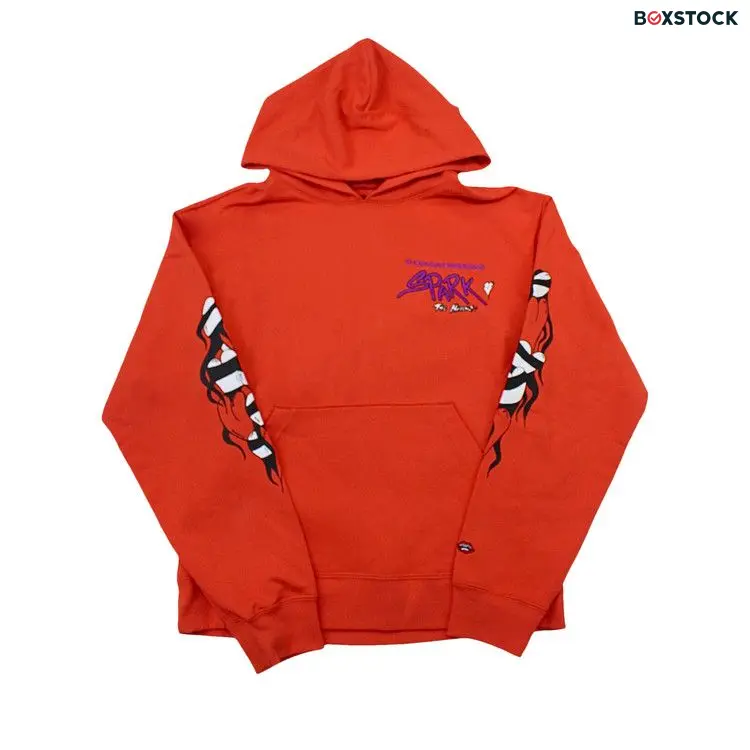 Chrome Hearts Matty Boy Sadistic Lipstick Hoodie 'Red/Orange'