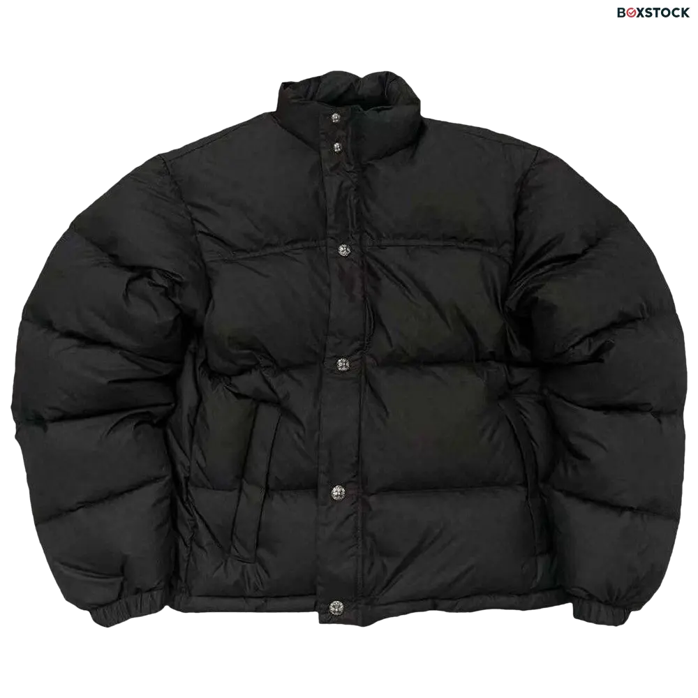 Chrome Hearts Monogram Print Puffer Jacket 'Black'