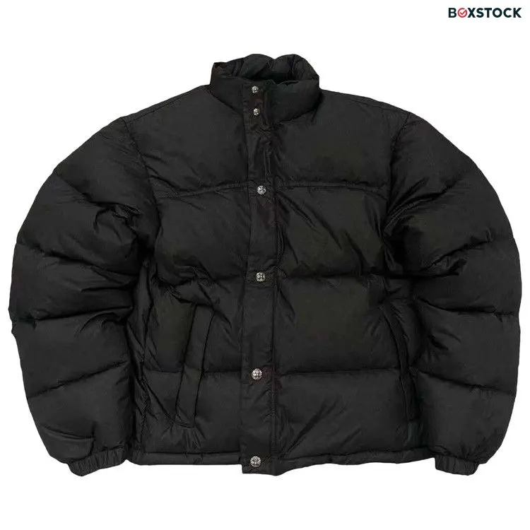 Chrome Hearts Monogram Print Puffer Jacket 'Black'