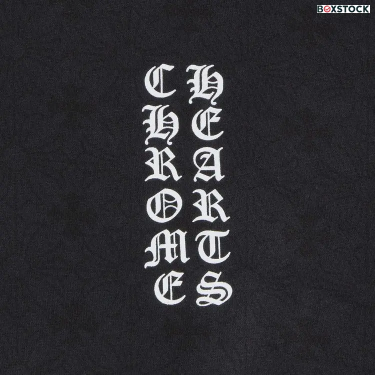 Chrome Hearts Plus Cross Allover Print Horseshoe Logo Hoodie 'Black'