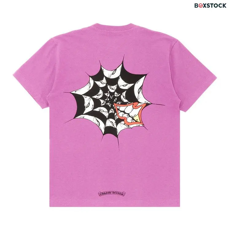 Chrome Hearts x Matty Boy Spider Web T-Shirt 'Purple'