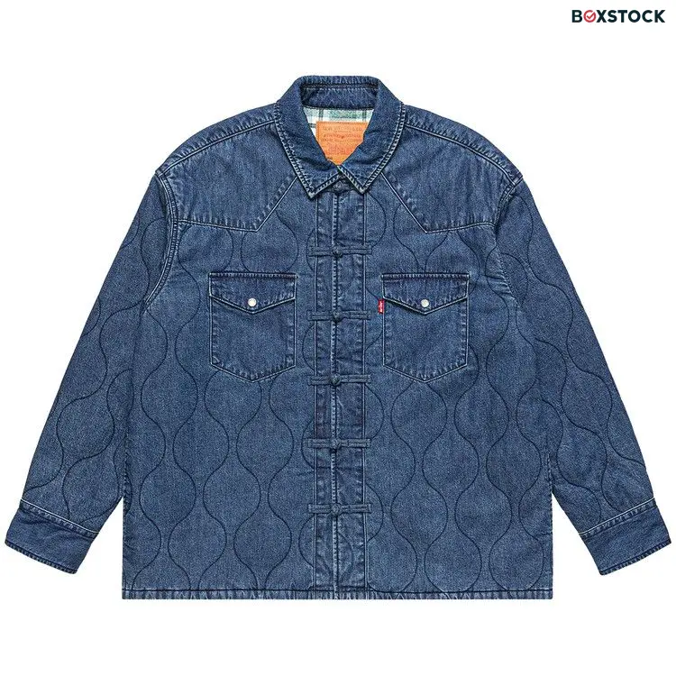 CLOT x Levi's Padded Western Shirt 'Blue' Spring/Summer 2023