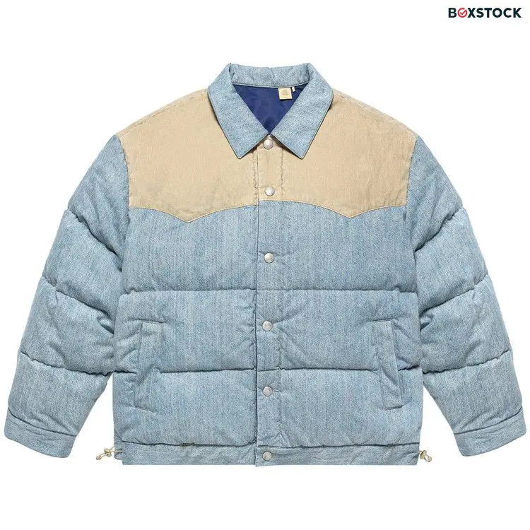 CLOT x Levi's Reversible Denim Puffer 'Blue' Spring/Summer 2023