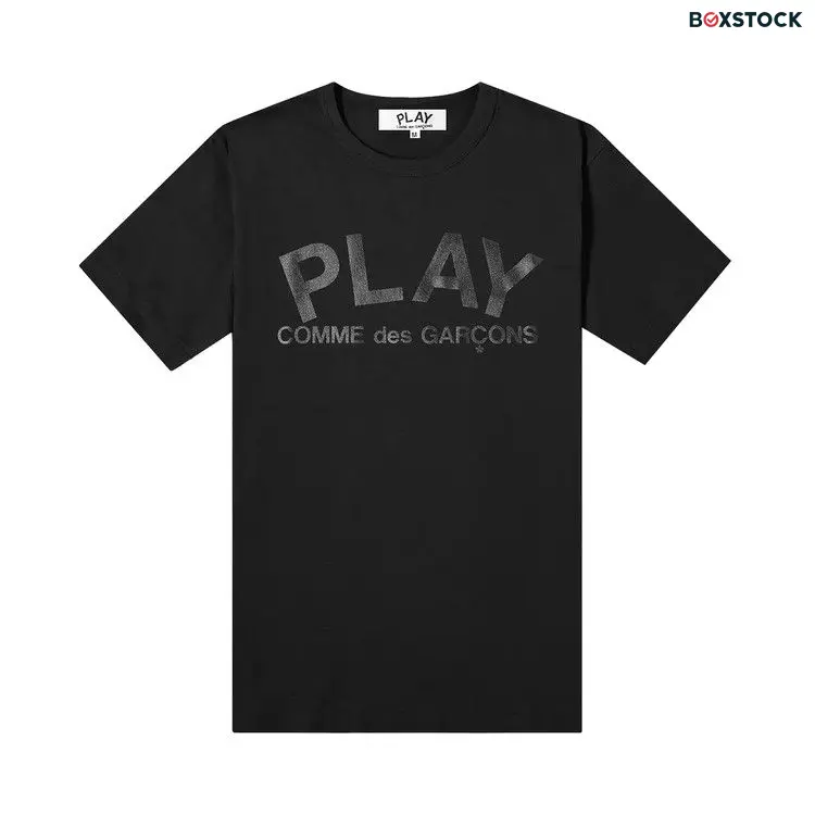 Comme des Garçons PLAY Play Logo Tee 'Black' Spring/Summer 2021