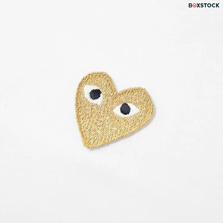 Comme des Garçons PLAY Heart Logo Tee 'White' Spring/Summer 2021