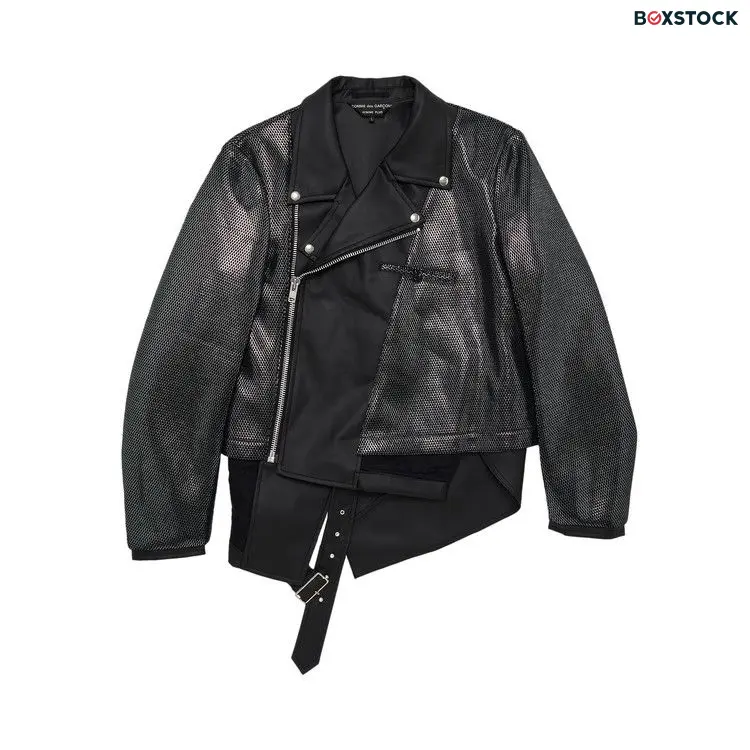 Comme des Garçons Homme Plus Leather Jacket 'Black'