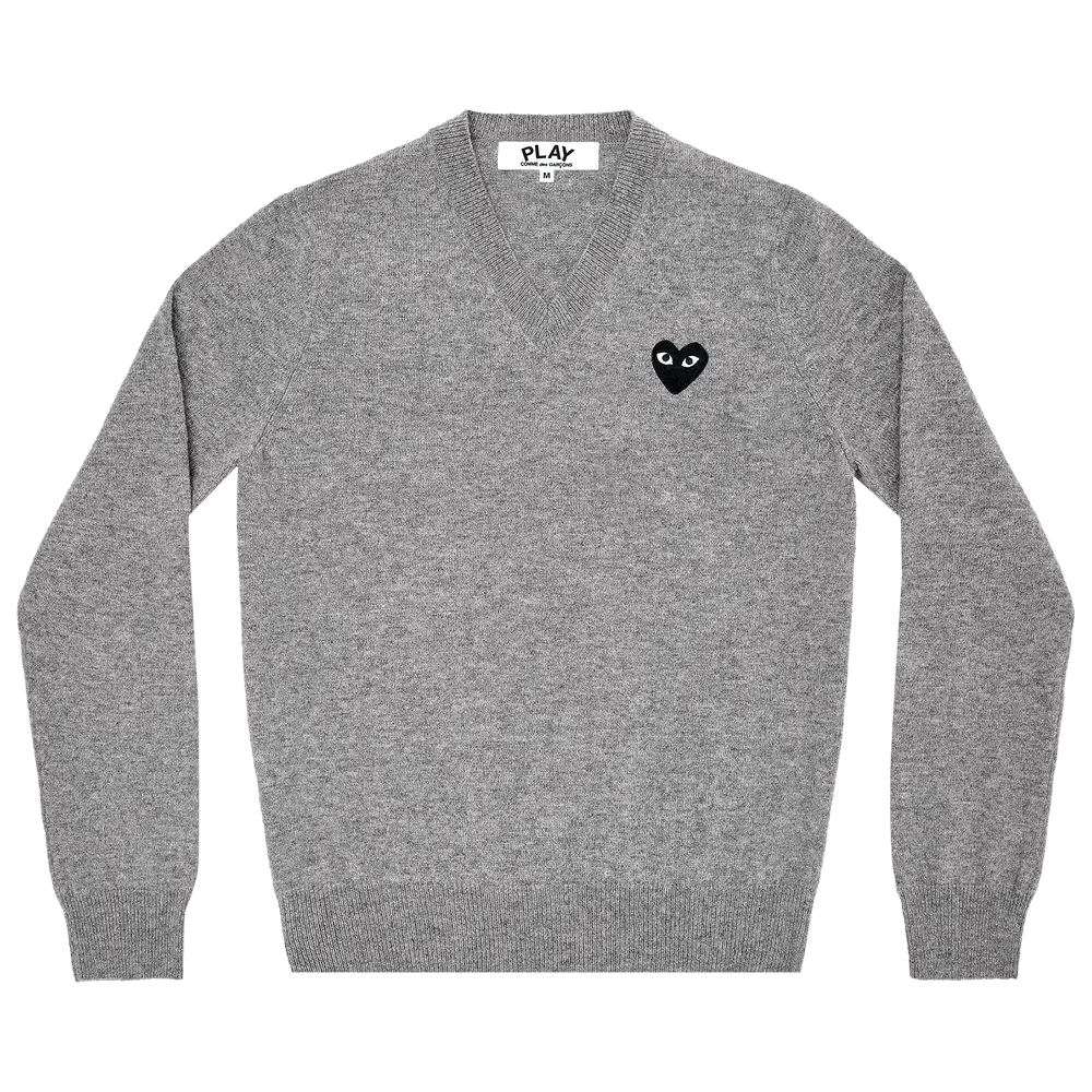 Comme des Garçons PLAY Knit Sweater 'Grey' Spring/Summer 2020