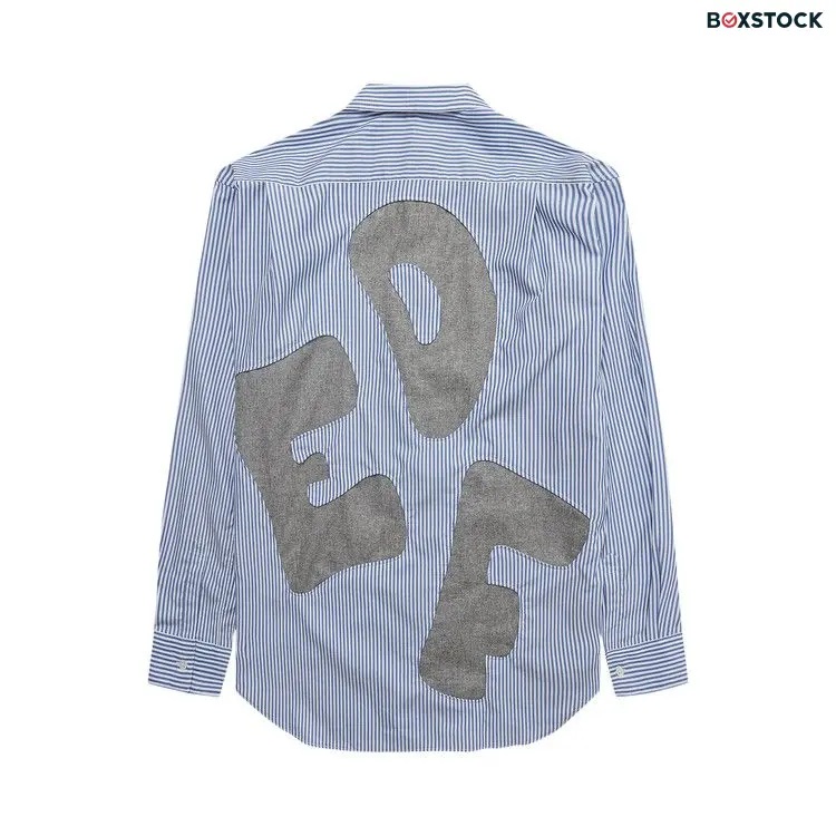Comme des Garçons SHIRT ABC Stripe Shirt 'Melange Grey' Fall/Winter 2022