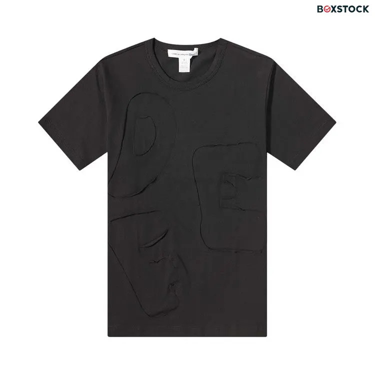 Comme des Garçons SHIRT Cut Out T-Shirt 'Black'