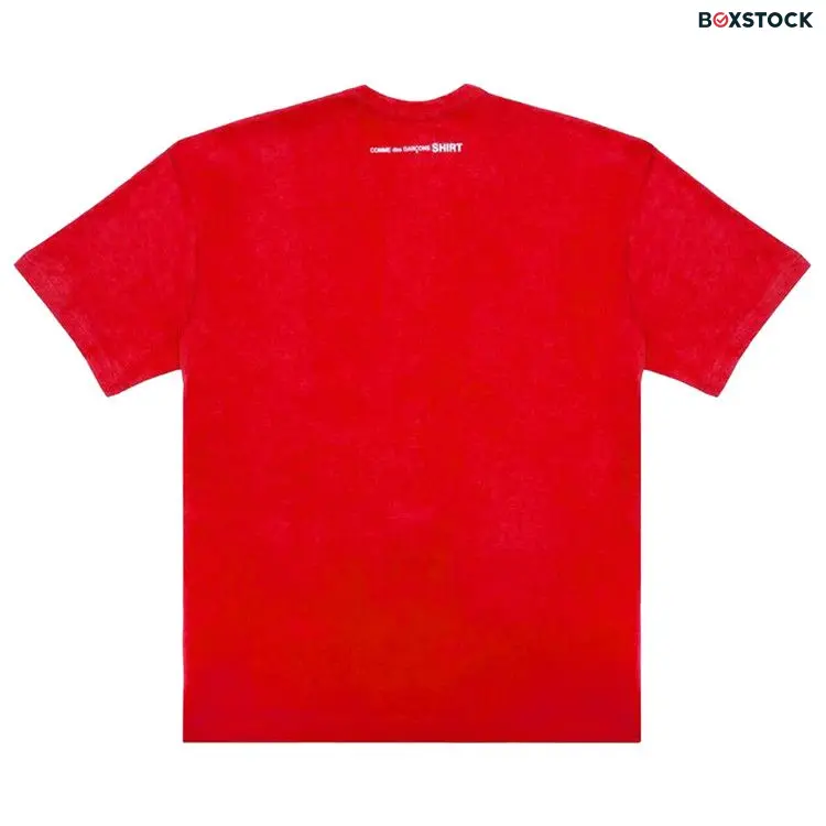 Comme des Garçons SHIRT Knit Shirt 'Red' Spring/Summer 2023