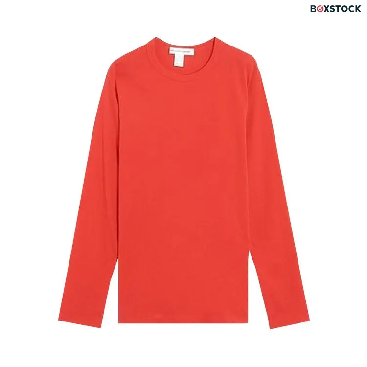 Comme des Garçons SHIRT Rear Logo Long-Sleeve T-Shirt 'Red' Fall/Winter 2022