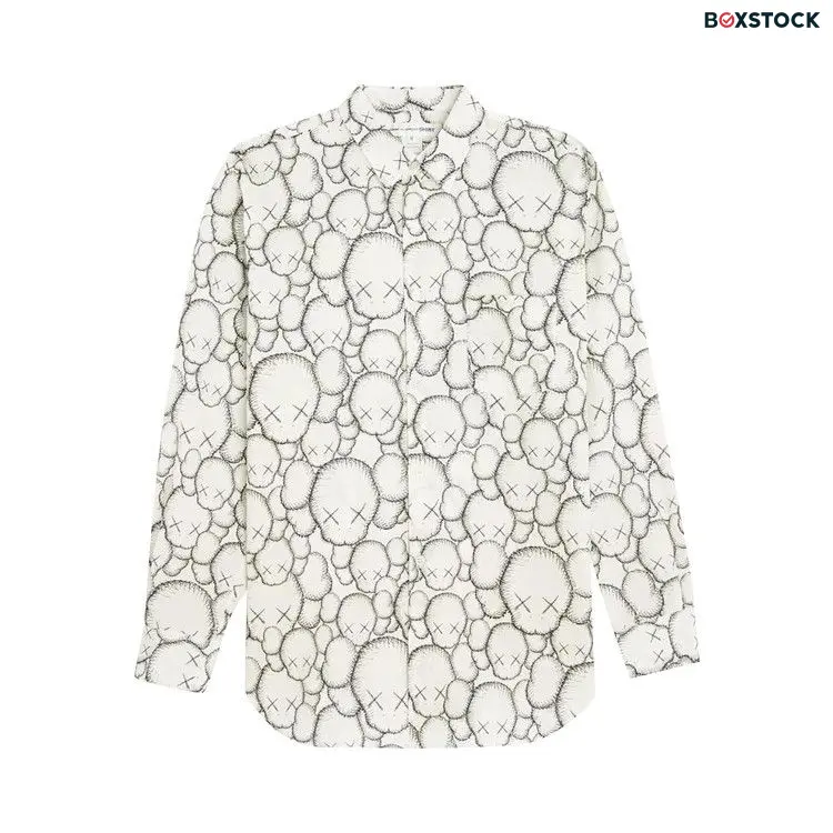 Comme des Garçons SHIRT x KAWS Classic Printed Shirt Print A 'White' Fall/Winter 2021