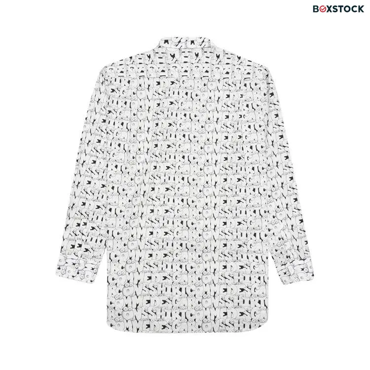 Comme des Garçons SHIRT x KAWS Classic Printed Shirt Print E 'White' Fall/Winter 2021