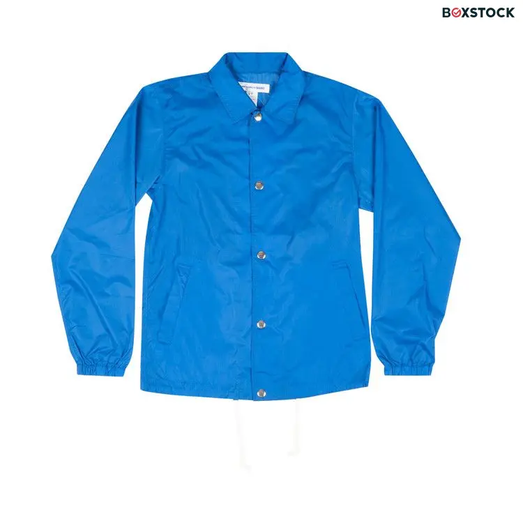 Comme des Garçons SHIRT Yue Minjun Print Coach Jacket 'Blue' Spring/Summer 2021