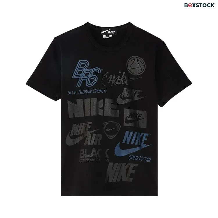 Comme des Garçons x Nike Fitted Logo T-Shirt 'Black' Spring/Summer 2024