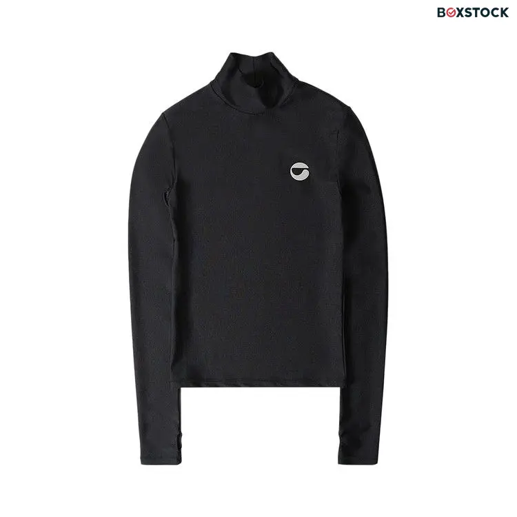 Coperni High Neck Long-Sleeve Top 'Black' Spring/Summer 2023