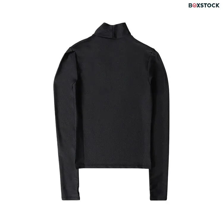 Coperni High Neck Long-Sleeve Top 'Black' Spring/Summer 2023