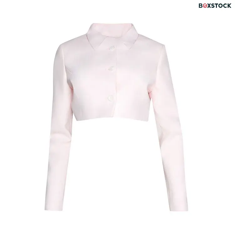Coperni Trompe L'Oeil Tailored Jacket 'White/Pink' Spring/Summer 2024