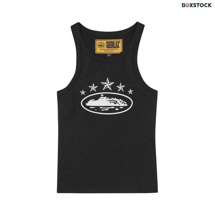 Corteiz 5 Starz Alcatraz Tank Top 'Black' Spring/Summer 2023