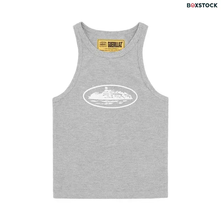 Corteiz Alcatraz Tank Top 'Heather Grey' Spring/Summer 2024