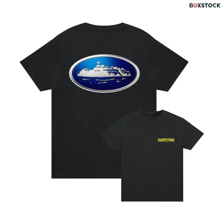 Corteiz Alcatraz World Rally Tee 'Black' Fall/Winter 2023