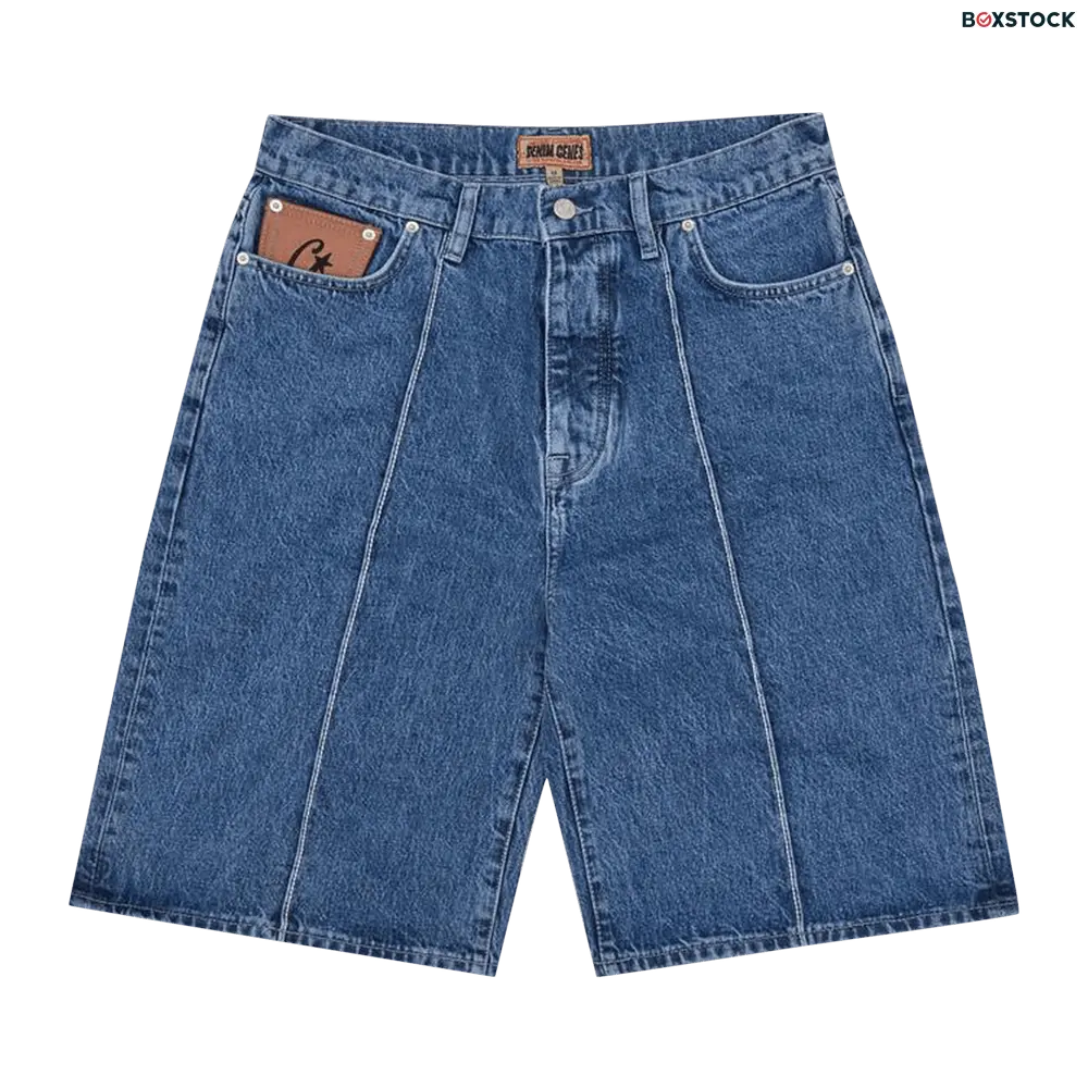 Corteiz C-Star Denim Shorts 'Faded Blue' Spring/Summer 2024
