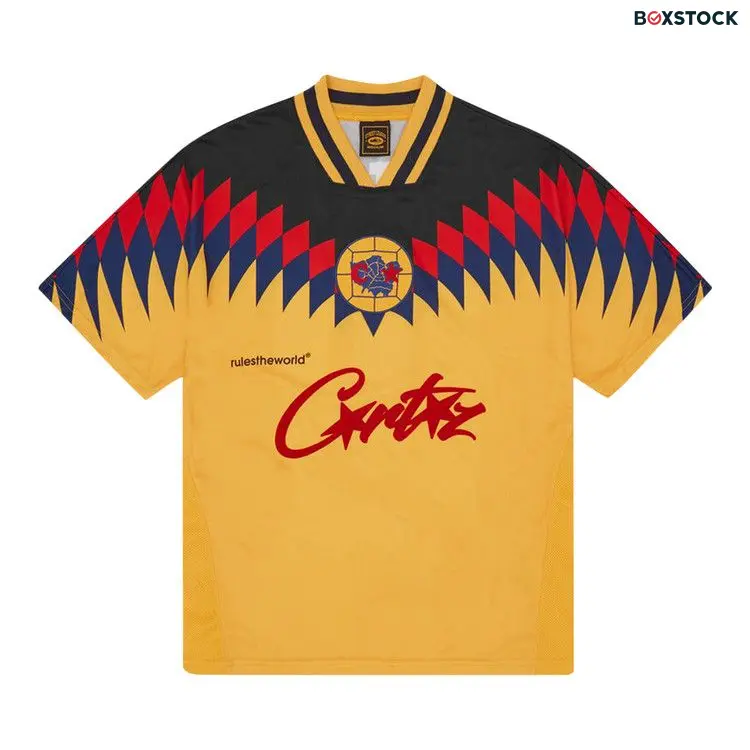 Corteiz Club RTW Football Jersey 'Yellow' Spring/Summer 2023