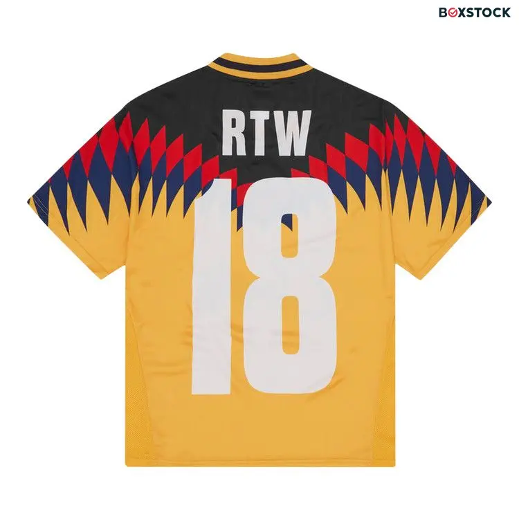 Corteiz Club RTW Football Jersey 'Yellow' Spring/Summer 2023