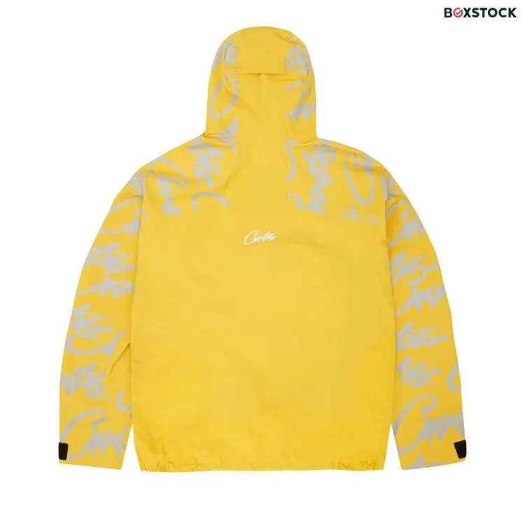Corteiz Elitework* Waterproof Shell Jacket 'Yella' Yellow Fall/Winter 2023